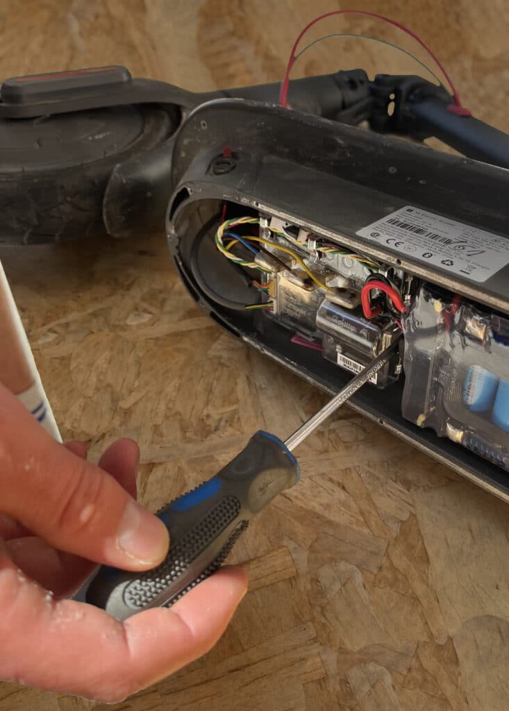 mantenga su scooter eléctrico